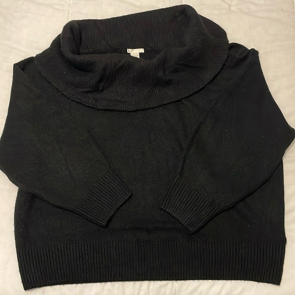 H&M Off the Shoulder Oversized Sweater